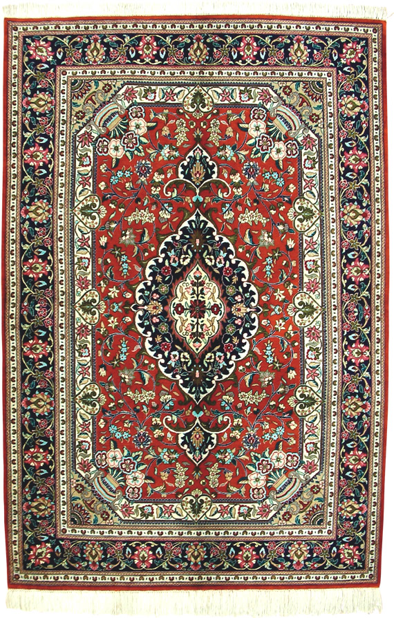ペルシャ絨毯--コム産99×150--【ペルシャ絨毯.com】